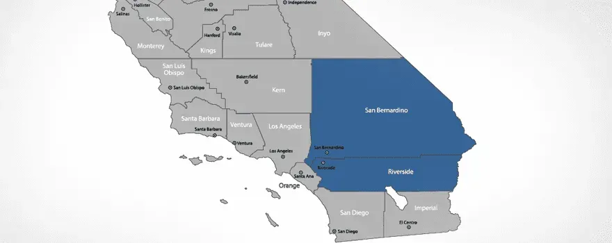 Map of Carpet Tech Cleaning Specialists, Yucaipa, CA